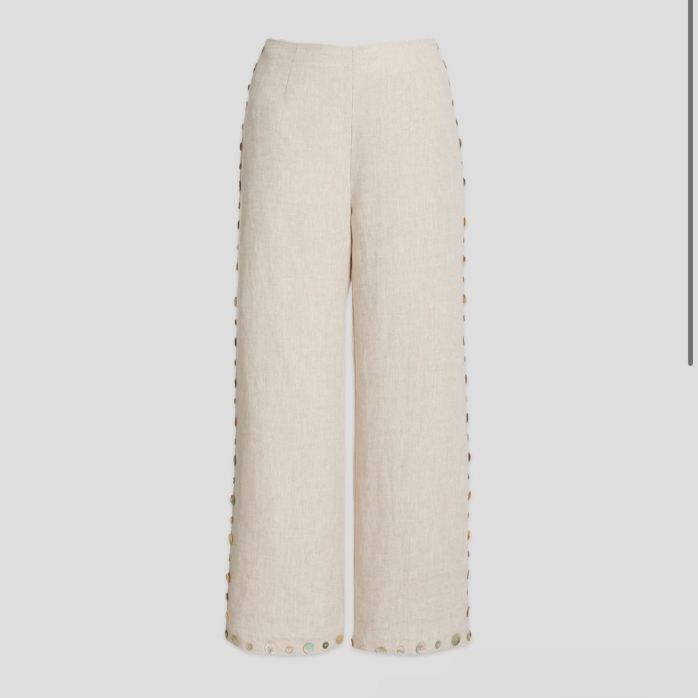 NWT STAUD Revella Pant - Linen - Size 2